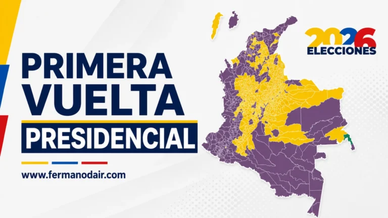 Resultados primera vuelta presidencial 2026